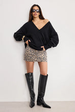 Load image into Gallery viewer, GOOD AMERICAN-KNIT DEEP V KNIT SWEATER