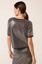 Load image into Gallery viewer, SANCTUARY-SPARKLE SEQUIN SWEATER INK
