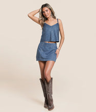 Load image into Gallery viewer, HIDDEN-ABBEY RHINESTONE CROPPED TANK