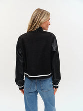 Load image into Gallery viewer, SIX FIFTY-YORK FAUX SHEARLING BOMBER JACKET