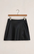 Load image into Gallery viewer, Z SUPPLY-ALLEGRA FAUX LEATHER MINI SKIRT