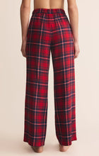 Load image into Gallery viewer, Z SUPPLY-HANGOUT PLAID PANT IN HAUTE RED