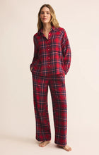 Load image into Gallery viewer, Z SUPPLY-HANGOUT PLAID PANT IN HAUTE RED