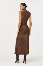 Load image into Gallery viewer, ASTR THE LABEL-RIANA DRESS IN BROWN METALLIC