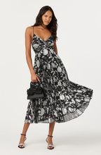 Load image into Gallery viewer, ASTR THE LABEL-SAOIRSE DRESS IN BLACK SILVER