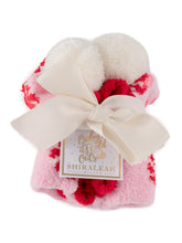 Load image into Gallery viewer, SHIRALEAH-PEPPERMINT HOME SOCKS