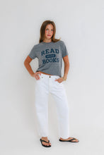 Load image into Gallery viewer, SUNNY SOMEWHERE-READ MORE BOOKS EVERYDAY TEE