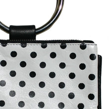 Load image into Gallery viewer, KIM WHITE-MINI RING WRISTLET POLKA DOT