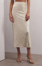 Load image into Gallery viewer, Z SUPPLY- SATURN SEQUIN SKIRT