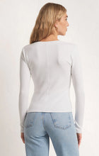 Load image into Gallery viewer, Z Supply Sirena ribbed long sleeve tee
