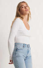 Load image into Gallery viewer, Z Supply Sirena ribbed long sleeve tee