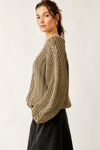 Load image into Gallery viewer, Free People- Frankie Cable Sweater