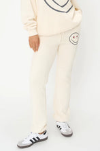 Load image into Gallery viewer, PROJECT SOCIAL T- HEART EYES JOGGER WHITE