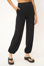 Load image into Gallery viewer, PROJECT SOCIAL T- CABANA RIB PANT BLK