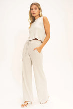 Load image into Gallery viewer, Project Social T- Joanna rib wide leg pant
