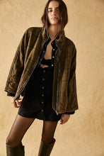Load image into Gallery viewer, Dolman Quilted Knit Jacket- Free People
