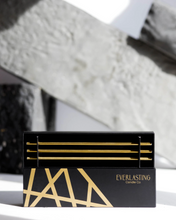 Load image into Gallery viewer, The Everlasting Candle color Champagne is a warm and rosy shade creating a relaxing, homely atmosphere with added expression and extravagance. An elegant and unique steel oil candle that doesn't melt down. Product Highlights Made of steel Doesn't burn down 8 inches in length