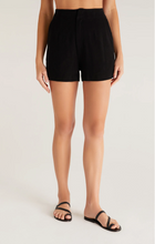Load image into Gallery viewer, Black linen Keaton summer shorts