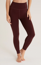 Load image into Gallery viewer, Z Suppy- All Day 7/8 legging- Fig