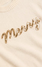 Load image into Gallery viewer, Z SUPPLY-MERRY AND BRIGHT SWEATER IN SANDSTONE
