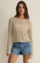 Load image into Gallery viewer, Z SUPPLY-UPLAND CROCHET SWEATER
