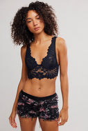 FREE PEOPLE-PETAL PARTY PLUNGE BRALETTE