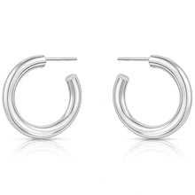 Load image into Gallery viewer, ELLIE VAIL-FLORA MEDIUM HOOP EARRING
