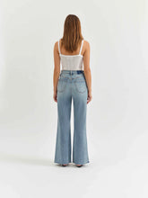 Load image into Gallery viewer, DAZE-FAR OUT HIGH RISE WIDE LEG FOOLS GOLD FOOLS
