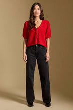 Load image into Gallery viewer, SALT WATER LUXE- AERIS CRIMSON SWEATER
