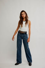 Load image into Gallery viewer, FREE PEOPLE-TENNESSEE LOW RISE DENIM IN OUTLAW
