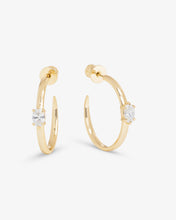 Load image into Gallery viewer, MELINDA MARIA-SHE’S ON POINT HOOPS
