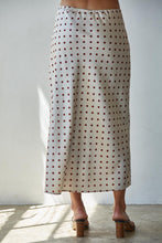 Load image into Gallery viewer, BY TOGETHER-MON CHERI SATIN DOTTED SKIRT

