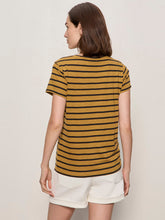 Load image into Gallery viewer, SANCTUARY-THE PERFECT TEE CUMIN/BLACK STRIPE
