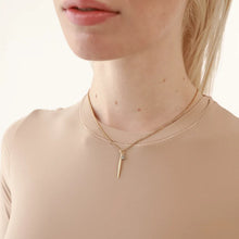 Load image into Gallery viewer, ARTIZAN- NEEDLE SOLITAIRE NECKLACE

