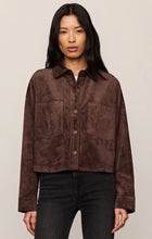 Load image into Gallery viewer, Z SUPPLY- ALL DAY CROPPED SUEDE JACKET
