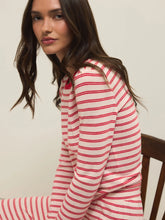 Load image into Gallery viewer, Z SUPPLY-NIGHT IN STRIPES LONG SLEEVE TOP
