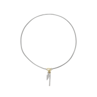 ARTIZAN- LINK BOX CHARM NECKLACE