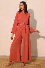Load image into Gallery viewer, KLD- SOLID WIDE LEGGED PANTS
