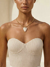 Load image into Gallery viewer, ETTIKA-SOLSTICE PENDANT CHOKER IN BONE
