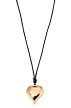 Load image into Gallery viewer, ETTIKA-HEART PENDANT ADJUSTABLE CORD NECKLACE
