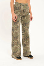 Load image into Gallery viewer, DAZE-FAROUT HIGH RISE WIDE LEG IN HIDEAWAY
