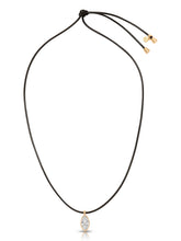 Load image into Gallery viewer, ETTIKA-MARQUISE CRYSTAL PENDANT CORD NECKLACE
