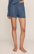 Z SUPPLY- DAWN SMOCKED BRUSHED JERSEY