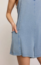 Load image into Gallery viewer, Z SUPPLY- GO EASY JERSEY DENIM ROMPER
