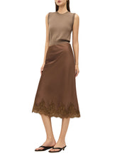 Load image into Gallery viewer, ELODIE- ENID SKIRT IN MOCHA
