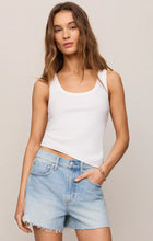 Load image into Gallery viewer, Z SUPPLY- ROWE SCOOP TANK IN WHITE
