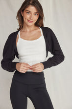 Load image into Gallery viewer, Strut This-black Shrug
