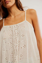 Load image into Gallery viewer, FREE PEOPLE-LAST DANCE APRON TOP IVORY
