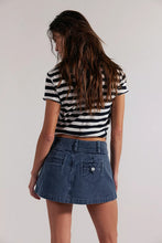 Load image into Gallery viewer, FREE PEOPLE-DREAM WEAVER MICRO SKIRT
