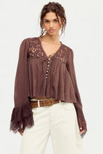 Load image into Gallery viewer, FREE PEOPLE- AVA BLOUSE
